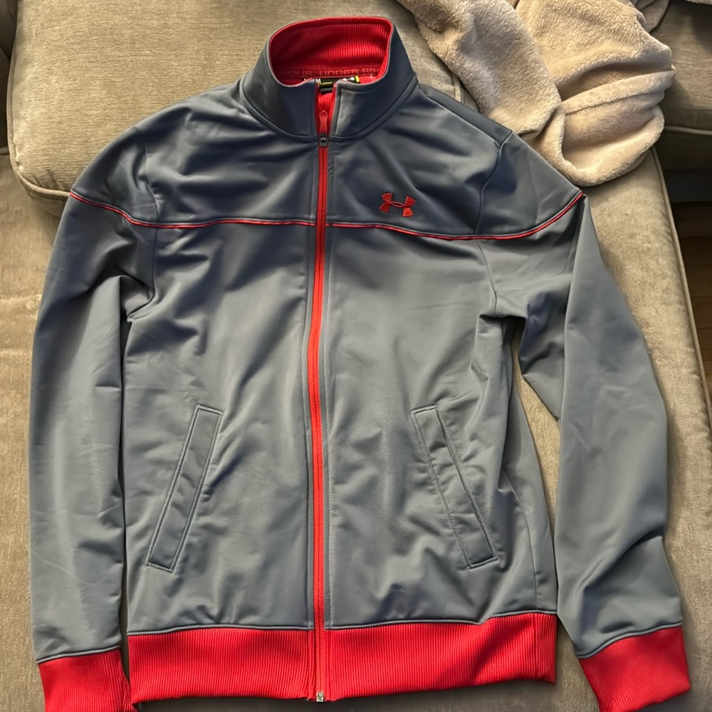 Mens underarmour track jacket